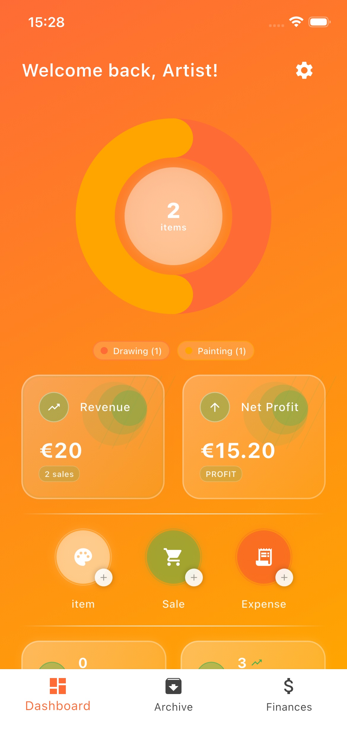 Artkiv App Screenshot 1